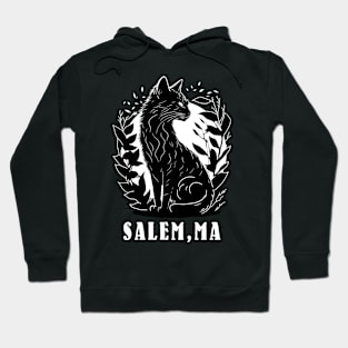 Black Cat Illustration | Salem Hoodie